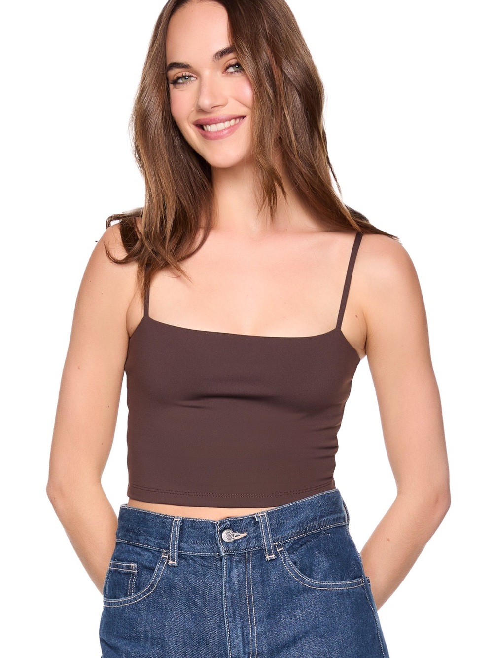 NWT- Susana Monaco ‘Essential String Crop Top’ - Medium